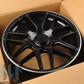 Anzoo AO9933D 9.5x19/5x112 D66.45 ET43 Matte Black Machine Lip