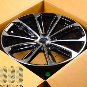KoKo Kuture FF560 8.0x18/5x114.3 D73.1 ET38 Gloss Black + Maching Face