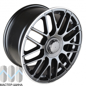 Zumbo Wheels F6894 8.5x18/5x112 D66.6 ET35 Black Matt With Lip Polish