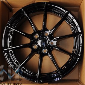 KoKo Kuture FF586 8.0x18/5x112 D66.45 ET38 Full Gloss Black