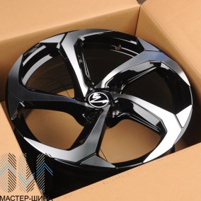 Makstton MST-CK 57 8.5x18/5x112 D66.56 ET45 Piano Black Machine Face