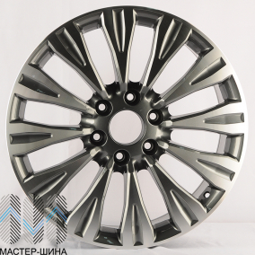 Zumbo Wheels NS03 8.0x20/6x139.7 D78.1 ET35 Gun Grey Machine Face