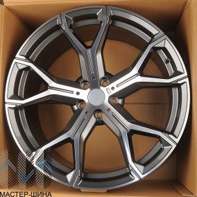 Zumbo Wheels BM58 10.5x21/5x112 D66.6 ET43 Gun Metal Machined Face