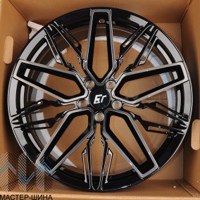 KoKo Kuture YH3045 8.5x20/5x114.3 D67.1 ET38 Gloss Black Brusch With Dark Tint