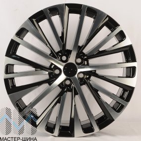 Anzoo H952F 8.0x18/5x114.3 D60.1 ET45 Black Machined Face