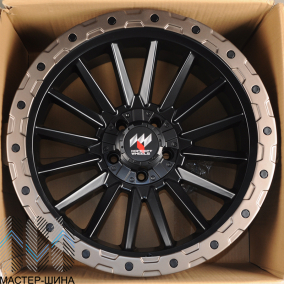 Zumbo Wheels A0294 10.0x20/5x127 D78.3 ET-24 Matte Black With Bronz Lip