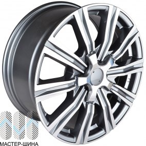 Powcan Y0024 8.0x18/5x150 D110 ET50 Gun Polish
