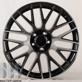 Anzoo H932D 9.5x20/5x112 D66,56 ET43 Black Machine Face