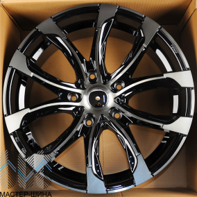 Luistone L1575 10.0x20/5x150 D110.1 ET45 BKF+Black Clear Coat