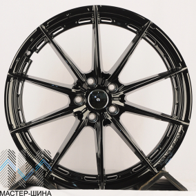 KoKo Kuture FF586 7.5x17/5x108 D73.1 ET35 Full Gloss Black
