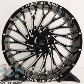 Zumbo Wheels F50 10.0x20/6x139.7 D106.1 ET-12 Black/Milled