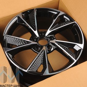 Anzoo FBX008-20 8.5x20/5x112 D66,5 ET40 Black Machine Face