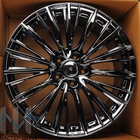 KoKo Kuture FF130 8.0x18/5x114.3 D73.1 ET35 Chrome Black