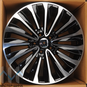 Zumbo Wheels VW92 8.0x18/5x112 D66.45 ET43 Black Machine Face