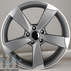 Powcan BK217 8.0x18/5x112 D66.45 ET45 GMF Matt