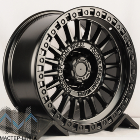 Anzoo JT222-8 9.0x18/6x139.7 D110.1 ET0 Matt Black
