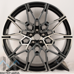 Anzoo ALC1842 9.0x21/5x112 D66.56 ET25 Glossy Black Surface+Transparent Gunmetal (��������)