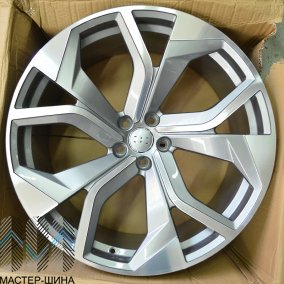 KoKo Kuture 5480 10.0x22/5x112 D66.6 ET20 Gunmetal Machined Face