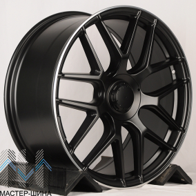 Zumbo Wheels MB77 10x21/5x112 D66.6 ET30 Black Matt With Lip Polish