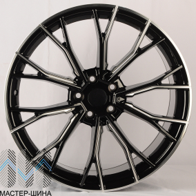 KoKo Kuture 0220 8.5x20/5x120 D72.6 ET26 Black Milled+ML (��������)
