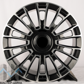 RGW Wheels S3192502-39 9.5x22/5x120 D72.6 ET42 Matt Black Polished Face