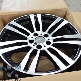 Zumbo Wheels F6338 10.0x20/5x120 D72.6 ET40 Black Silver Face Machine