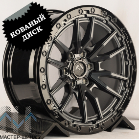 Koko Kuture YC7811 10.0x20/6x139.7 D106.1 ET15 Gunmetal W/M-Blk Lbp
