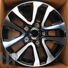 Anzoo H706F 8.5x18/5x150 D110 ET58 Black Machine Face