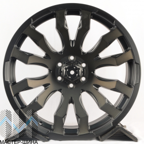 Koko Kuture 0215 9.0x20/6x139.7 D106.1 ET25 Matt Grey With Black Lip