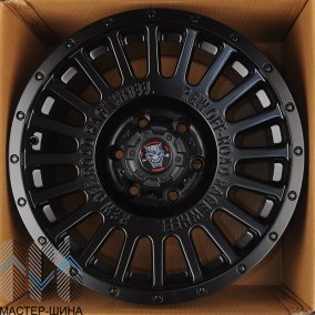 Anzoo JT218-7 8.5x17/6x139,7 D110.1 ET0 Matt Black