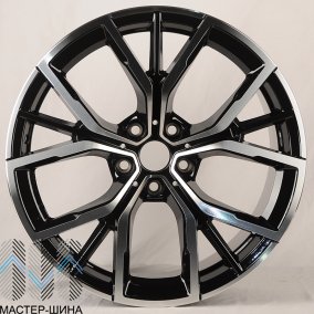 Anzoo H3010D 9.0x19/5x112 D66.6 ET44 Black Machine Face