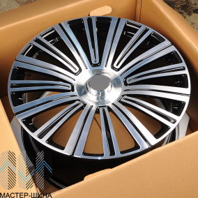 KoKo Kuture 057 10.0x21/5x112 D66.6 ET42 Gloss Black Machined Face (��������)