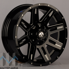 Luistone L903 9.0x20/10x127/139.7 D77.8 ET0 Gloss Black Milled