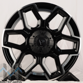 Powcan BK5260 8.5x20/5x108 D66.5 ET35 BLK POLISH