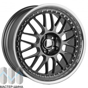 Makstton MST-ROYAL-686 8.0x18/5x108 D73.1 ET38 Gunmetal Polish Lip With Electroplated Rivet
