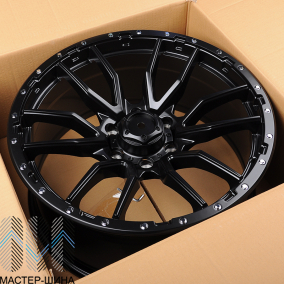 KoKo Kuture YF6098 9.0x20/5x108 D65.1 ET35 Matt Black