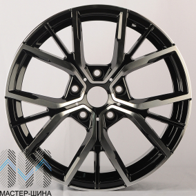 KoKo Kuture FF156 8.5x19/5x112 D66.45 ET30 Gloss Black+Maching Face (��������)