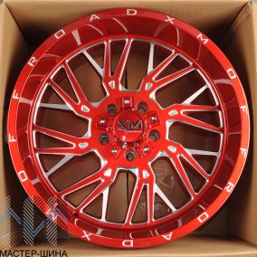 Zumbo Wheels XM-354 10.0x20/5x127 D78.1 ET-6 Candy Red Milled