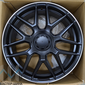 Zumbo Wheels F7952 9.5x18/5x112 D66.6 ET43 Black Matt With Lip Polish