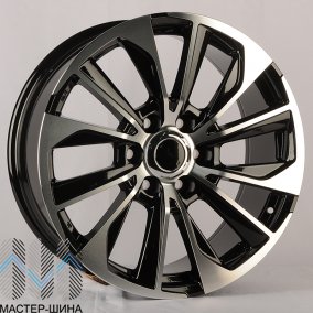 Anzoo H904 8.0x18/6x139.7 D106.1 ET25 Black Machine Face