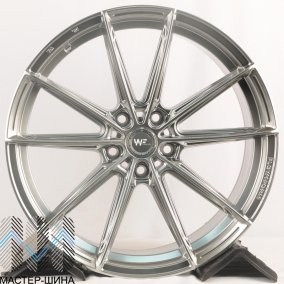 KoKo Kuture FF600 7.5x17/5x108 D73.1 ET38 Titanium Silver