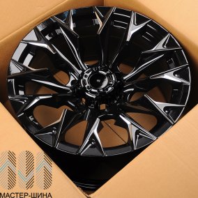 Anzoo JT227-8 9.0x18/6x139.7 D110.1 ET0 Gloss Black+Milling