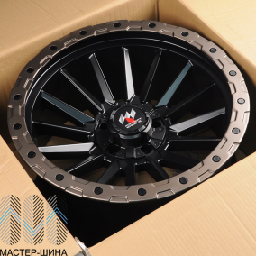 Zumbo Wheels A0294 10.0x20/5x127 D78.3 ET-24 Matte Black With Bronz Lip
