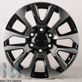 Anzoo H887D 8.5x20/6x139.7 D106.1 ET25 Black Machined Face