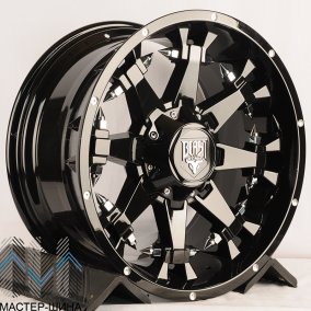 Zumbo Wheels Beast05 10.0x20/5x150 D110 ET-12 Gloss Black