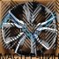 Anzoo 16066 8.0x20/5x114.3 D66.4 ET45 Black Machine Face
