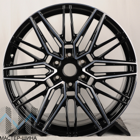 Koko Kuture 083 9.5x22/6x139.7 D78.1 ET20 gloss black machined face+grey coating