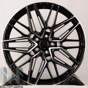 KoKo Kuture FF581 8.5x20/5x114.3 D73.1 ET35 Gloss Black + Maching Face