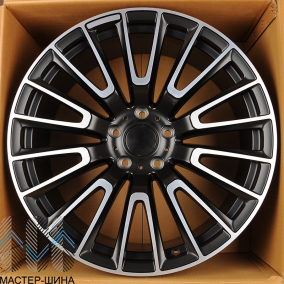 RGW Wheels RGW553 10.0x22/5x130 D84.1 ET30 Matte Black Machine Face