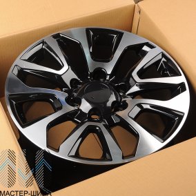 Anzoo H887D 8.5x20/6x139.7 D106.1 ET25 Black Machined Face